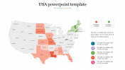 Attractive USA PowerPoint Template Presentation Designs